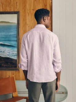 Faherty Brand Shirts*Laguna Linen Shirt -