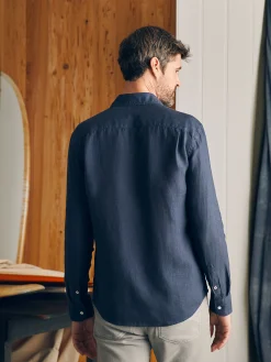 Faherty Brand Shirts*Laguna Linen Shirt -
