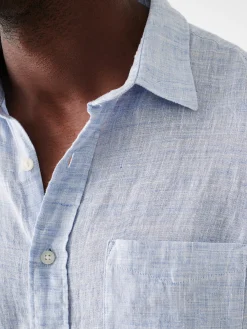 Faherty Brand Shirts*Laguna Linen Shirt (Tall) -