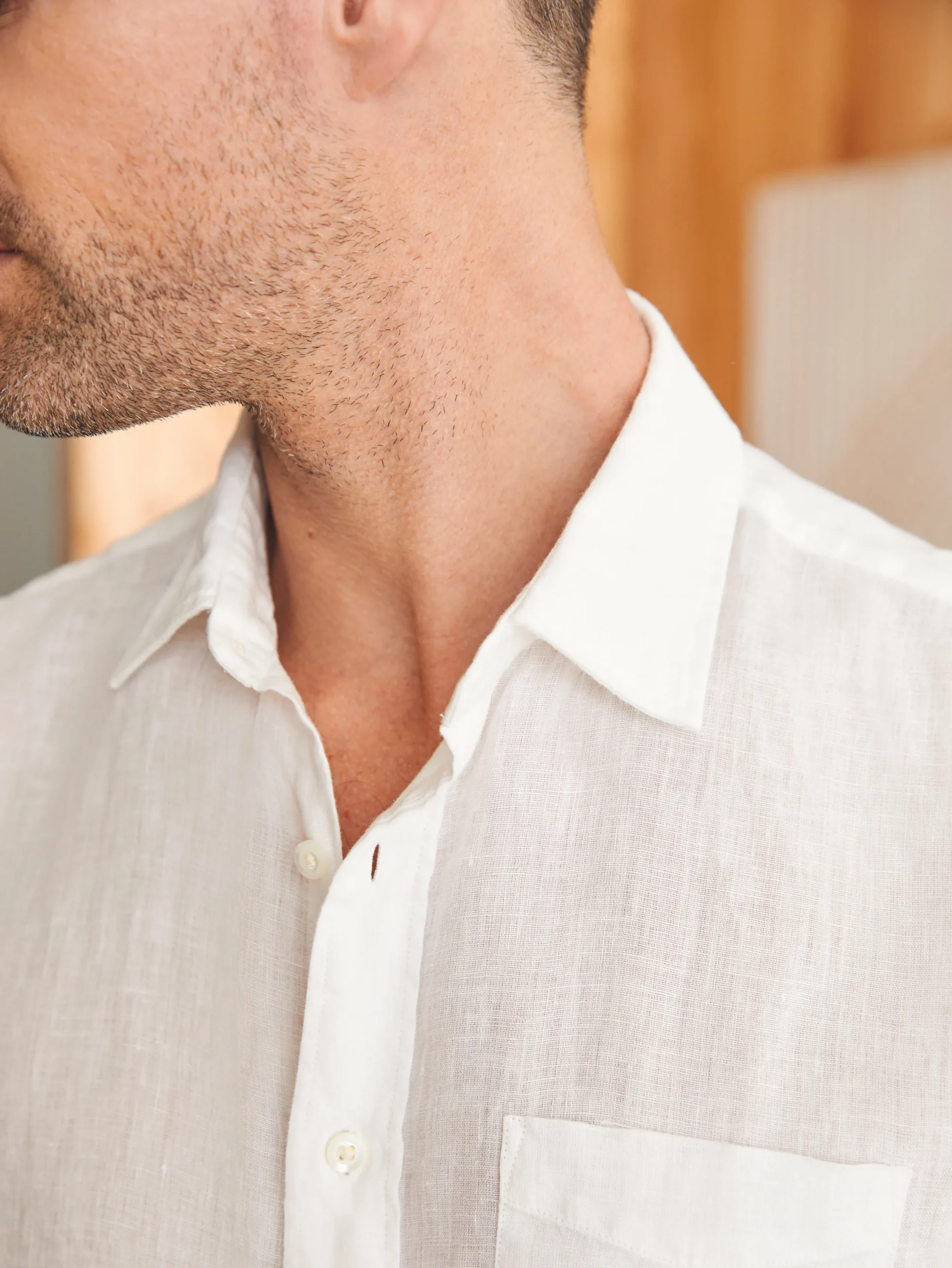 Faherty Brand Shirts*Laguna Linen Shirt (Tall) -