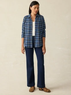 Women Faherty Brand Shirts & Tops*Legend™ Sweater Shirt -
