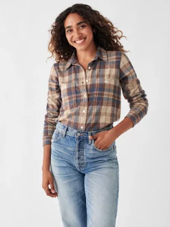 Women Faherty Brand Shirts & Tops*Legend™ Sweater Shirt -