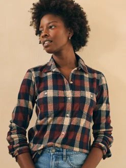 Women Faherty Brand Shirts & Tops*Legend™ Sweater Shirt -