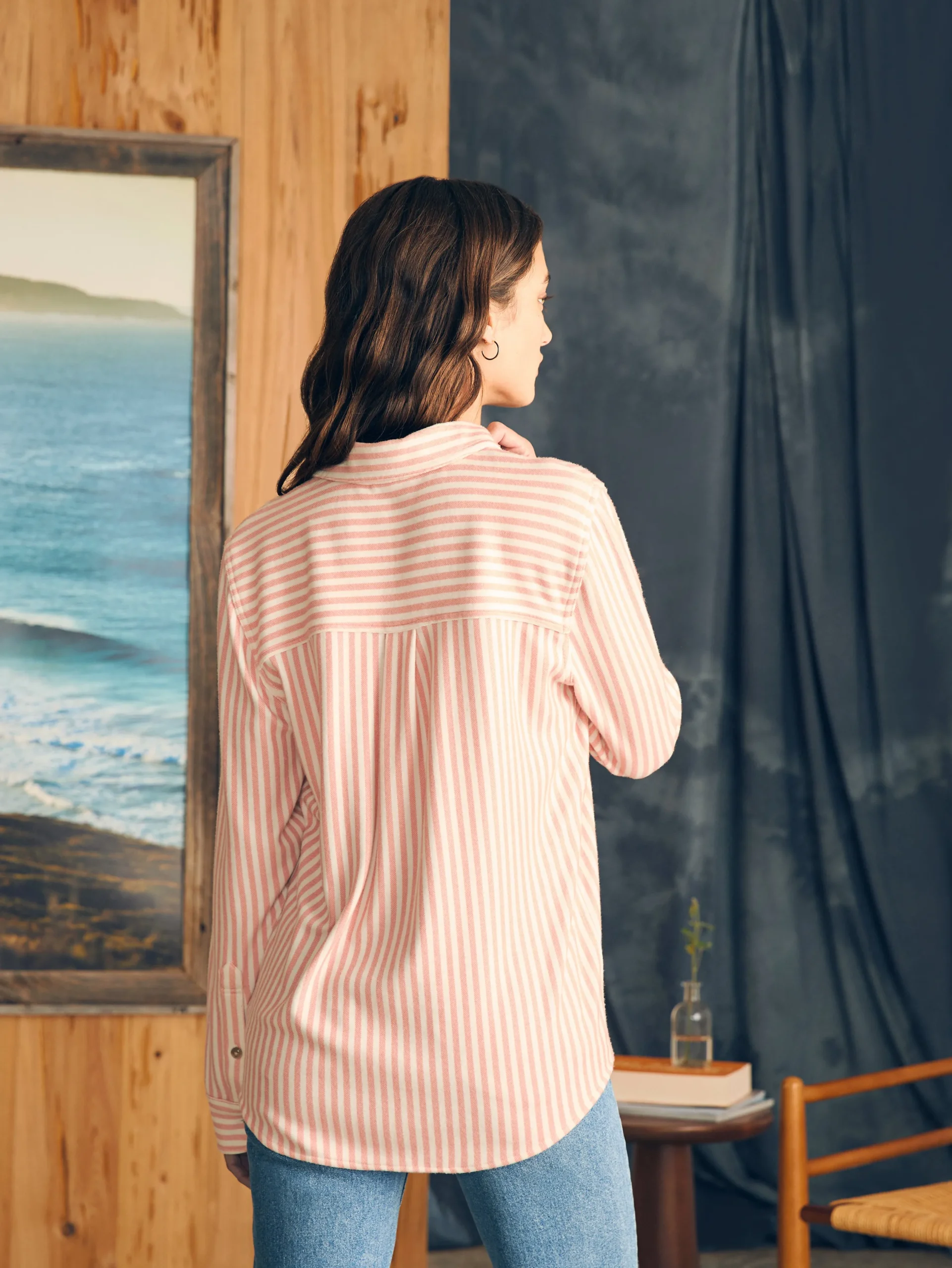 Women Faherty Brand Shirts & Tops*Legend™ Sweater Shirt -