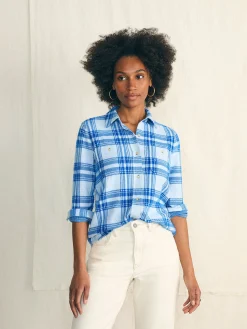 Women Faherty Brand Shirts & Tops*Legend™ Sweater Shirt -
