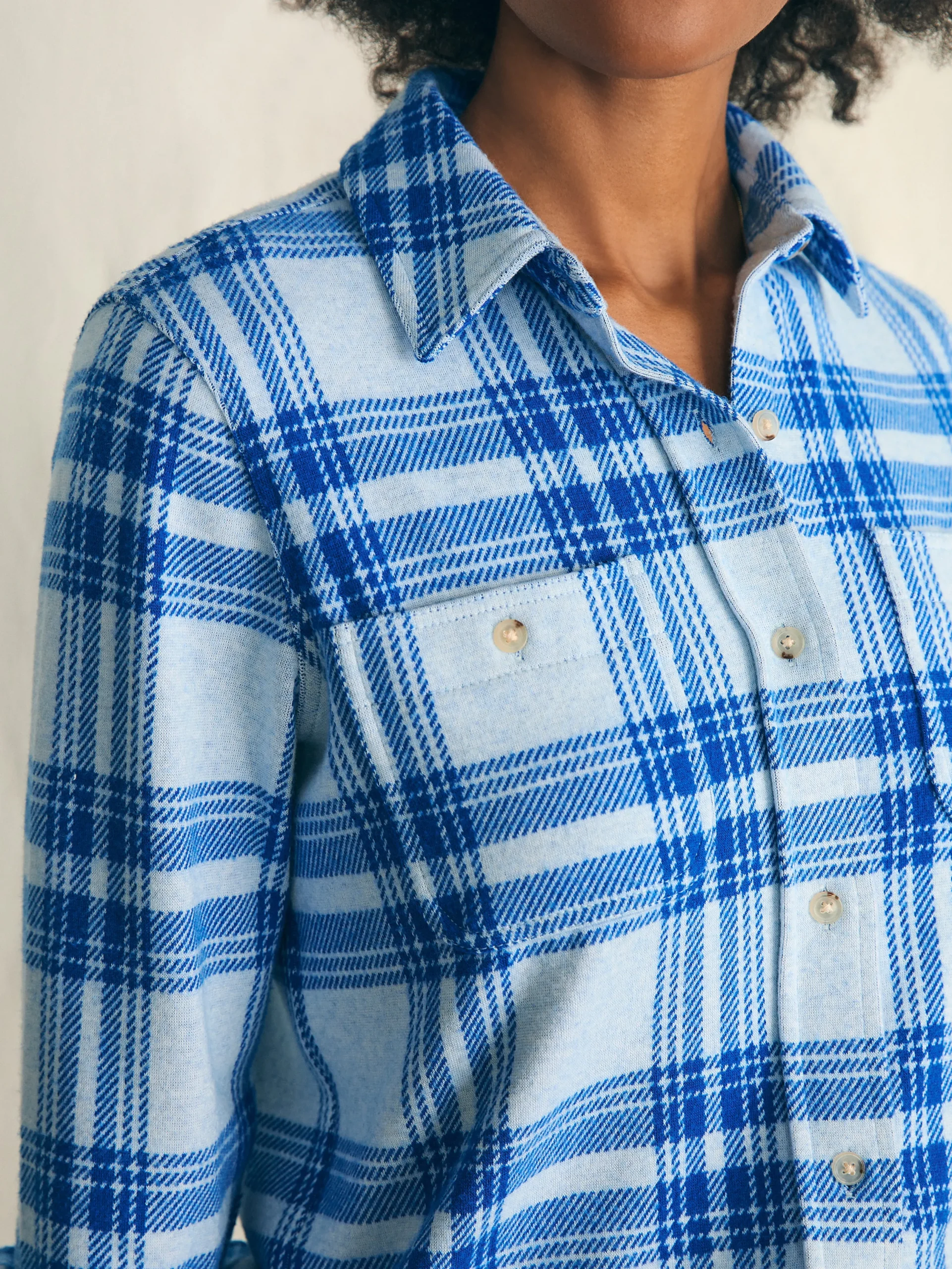 Women Faherty Brand Shirts & Tops*Legend™ Sweater Shirt -