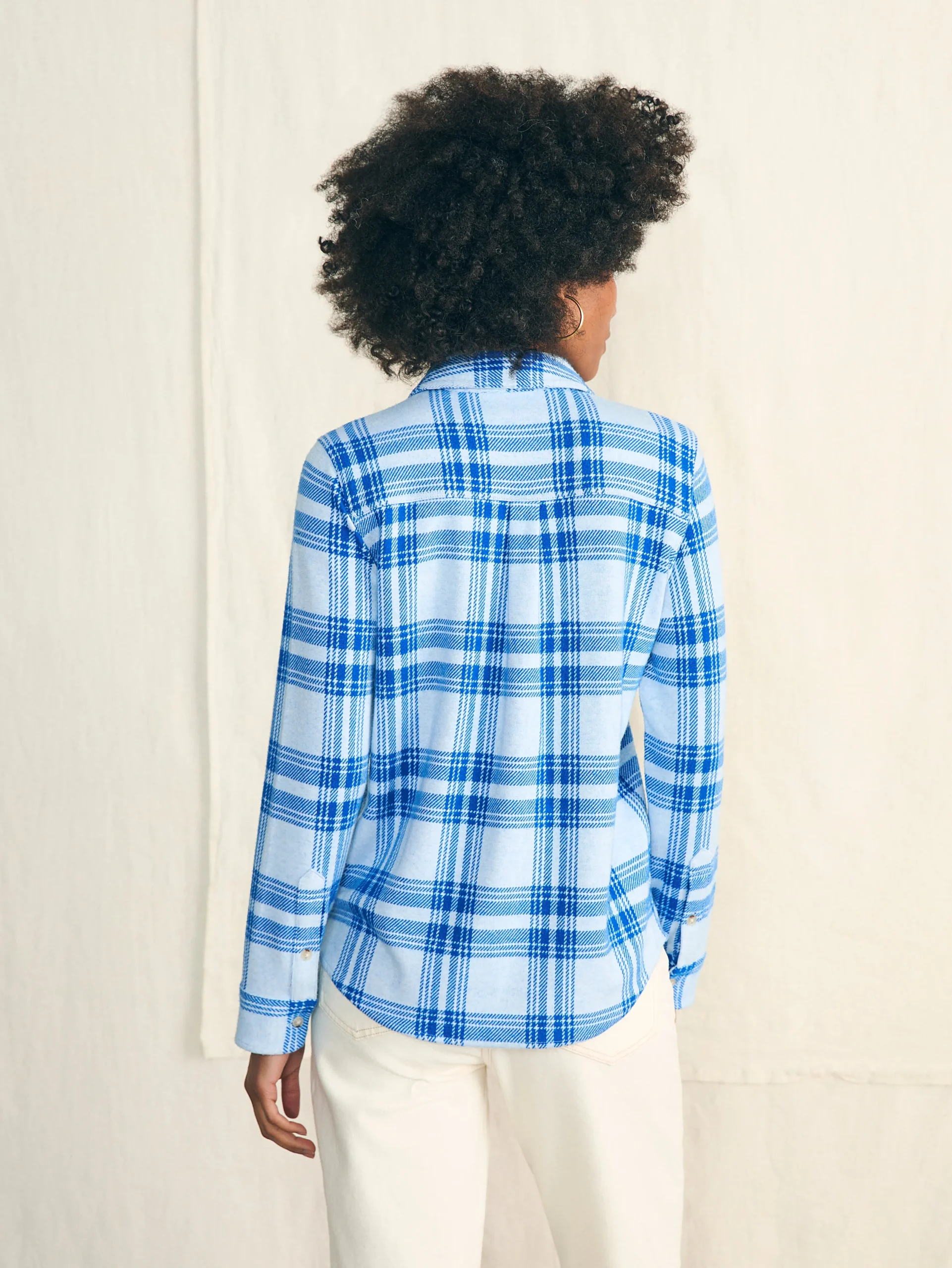 Women Faherty Brand Shirts & Tops*Legend™ Sweater Shirt -