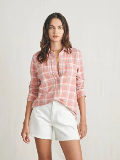 Women Faherty Brand Shirts & Tops*Legend™ Sweater Shirt -