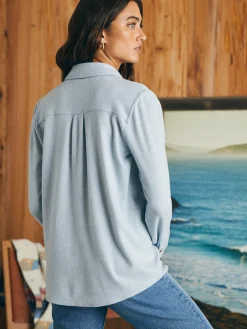 Women Faherty Brand Shirts & Tops*Legend™ Sweater Shirt -