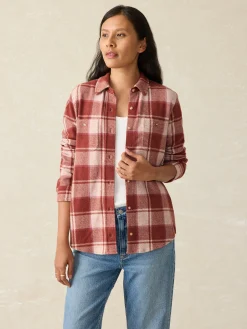 Women Faherty Brand Shirts & Tops*Legend™ Sweater Shirt -