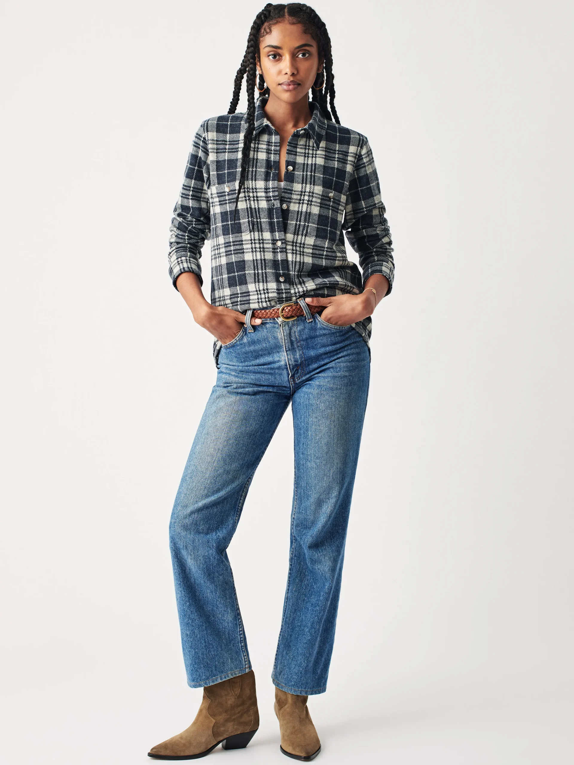 Women Faherty Brand Shirts & Tops*Legend™ Sweater Shirt -
