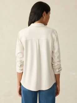 Women Faherty Brand Shirts & Tops*Legend™ Sweater Shirt -