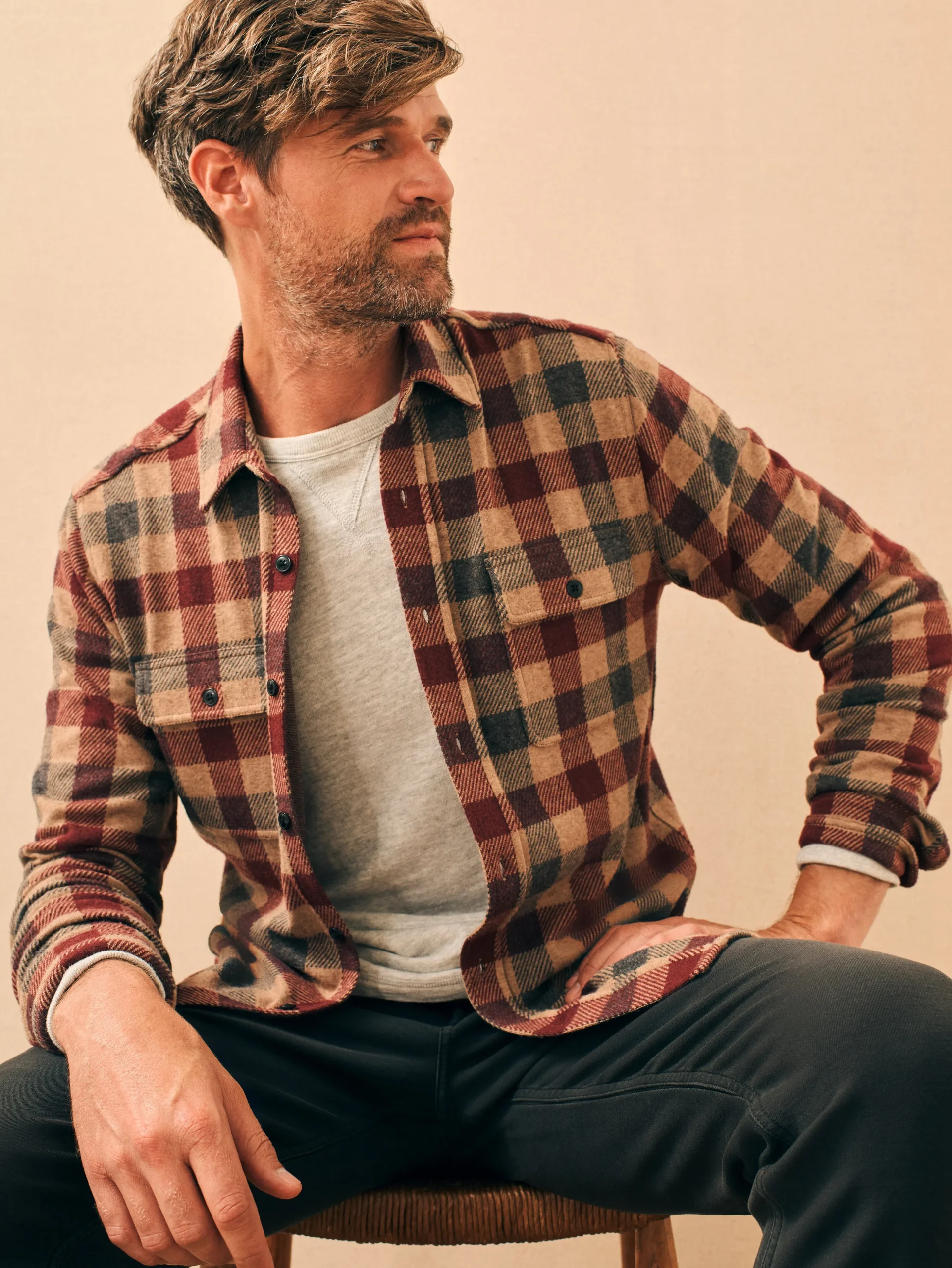 Faherty Brand Shirts*Legend™ Sweater Shirt -