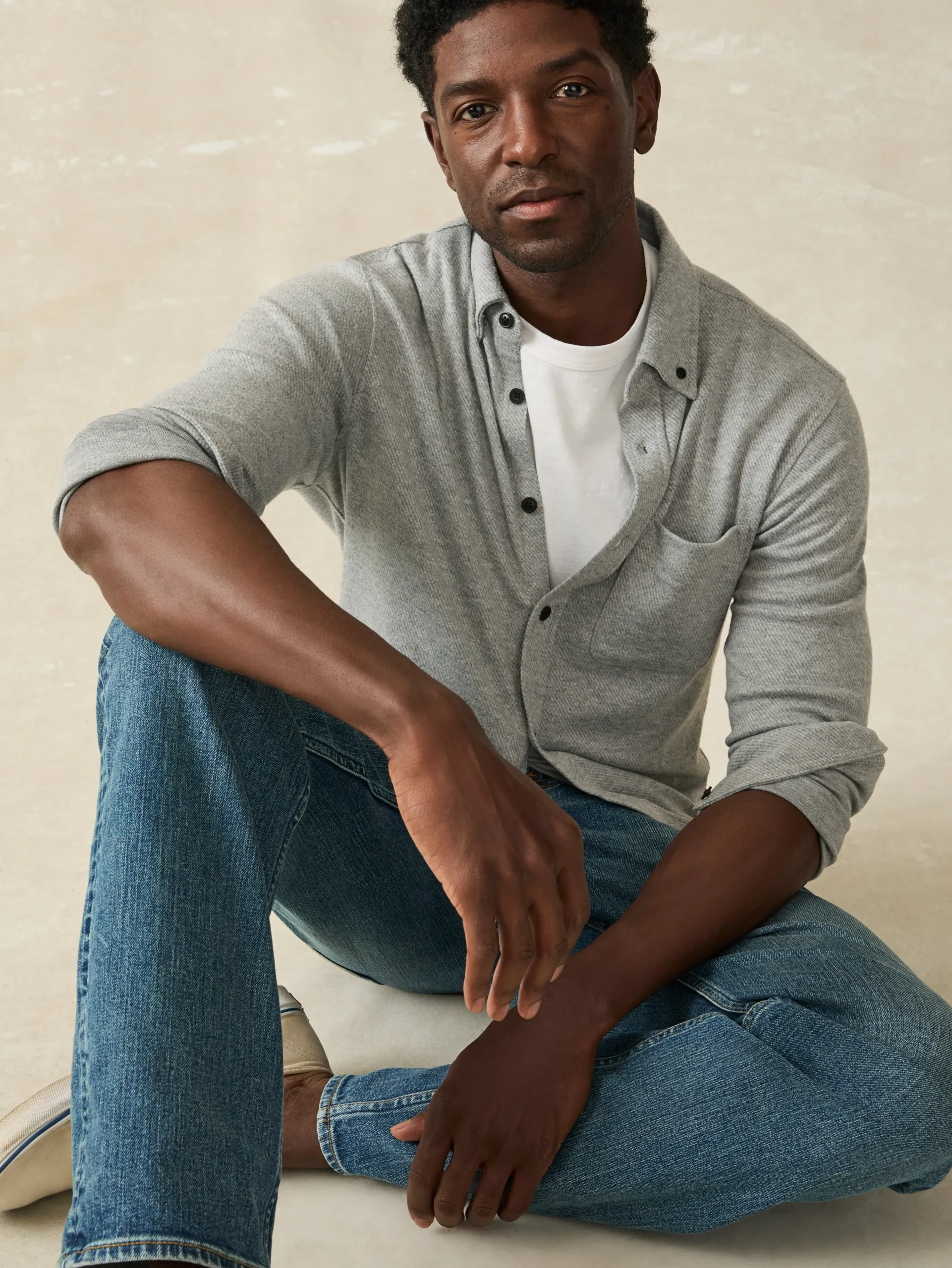 Faherty Brand Shirts*Legend™ Sweater Shirt (Single Pocket) -