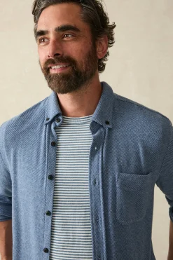 Faherty Brand Shirts*Legend™ Sweater Shirt (Single Pocket) -