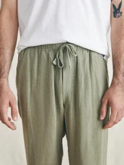 Faherty Brand Pants*Linen Drawstring Pant -