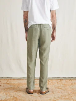 Faherty Brand Pants*Linen Drawstring Pant -