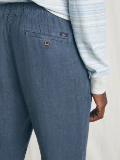 Faherty Brand Pants*Linen Drawstring Pant -