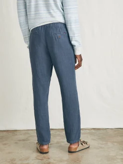 Faherty Brand Pants*Linen Drawstring Pant -