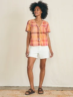 Women Faherty Brand Shirts & Tops*Margate Top -