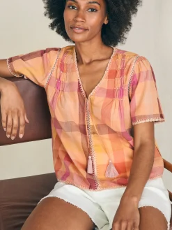 Women Faherty Brand Shirts & Tops*Margate Top -