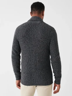 Faherty Brand Sweaters*Marled Cotton Cardigan -