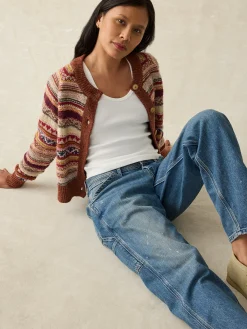 Women Faherty Brand Sweaters*Marley Fairisle Cardigan -