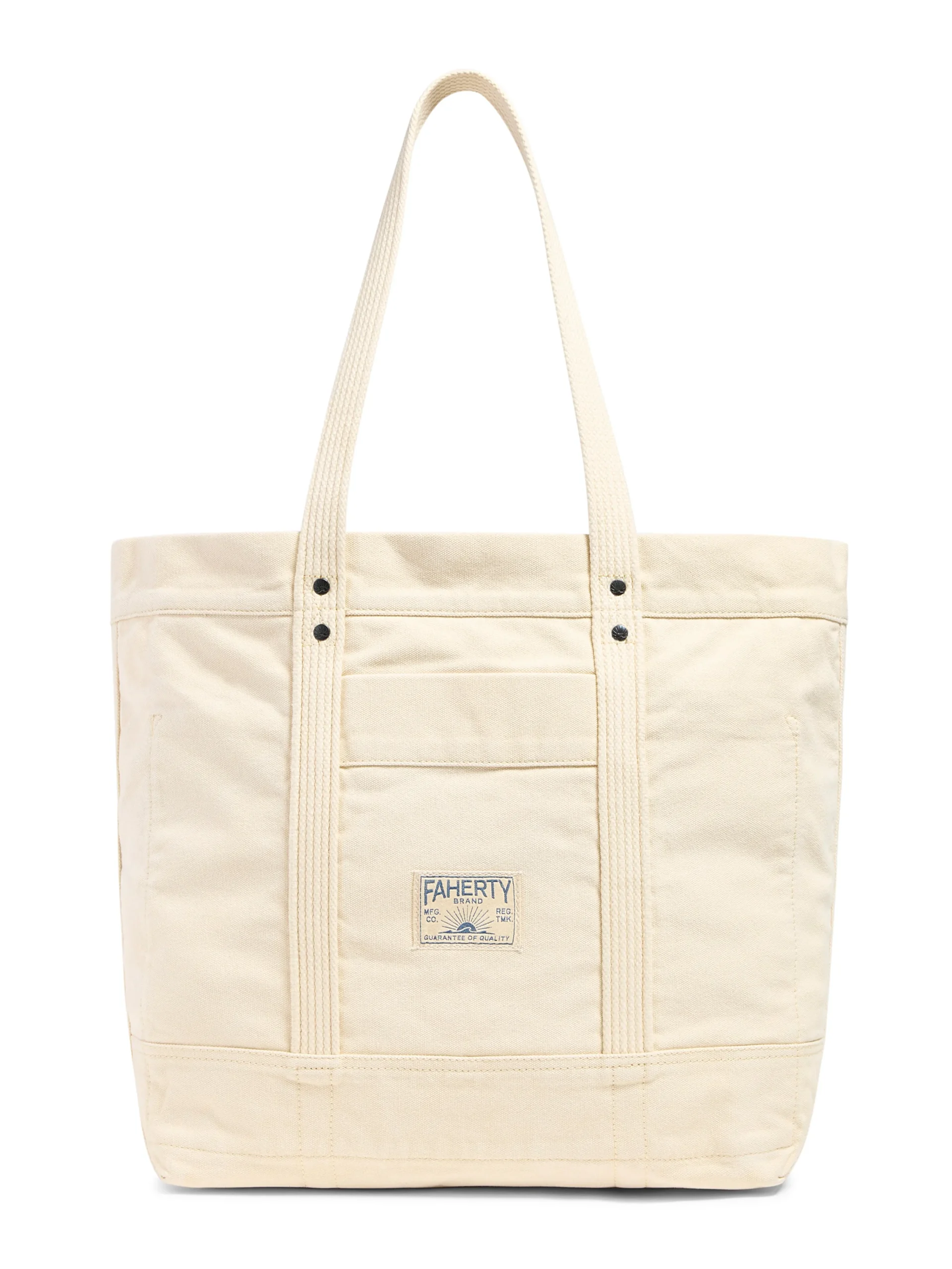 Women Faherty Brand Bags|Bags*Medium Sunwashed Canvas Tote -
