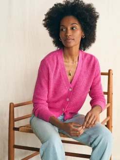 Women Faherty Brand Sweaters*Miramar Linen Cardigan -