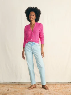 Women Faherty Brand Sweaters*Miramar Linen Cardigan -