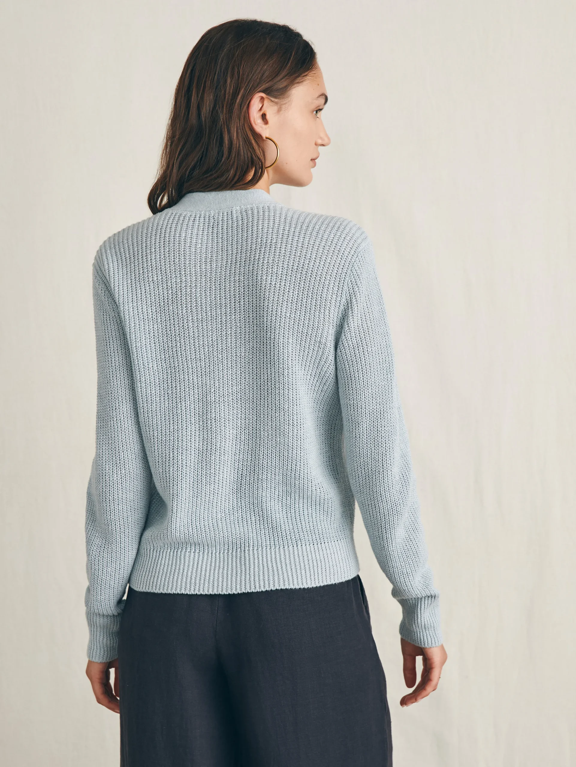 Women Faherty Brand Sweaters*Miramar Linen Cardigan -