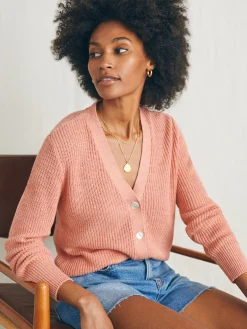 Women Faherty Brand Sweaters*Miramar Linen Cardigan -