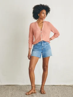 Women Faherty Brand Sweaters*Miramar Linen Cardigan -