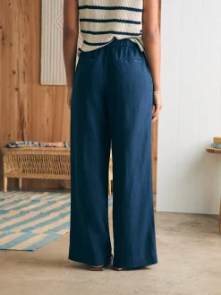 Women Faherty Brand Pants*Monterey Linen Pant -