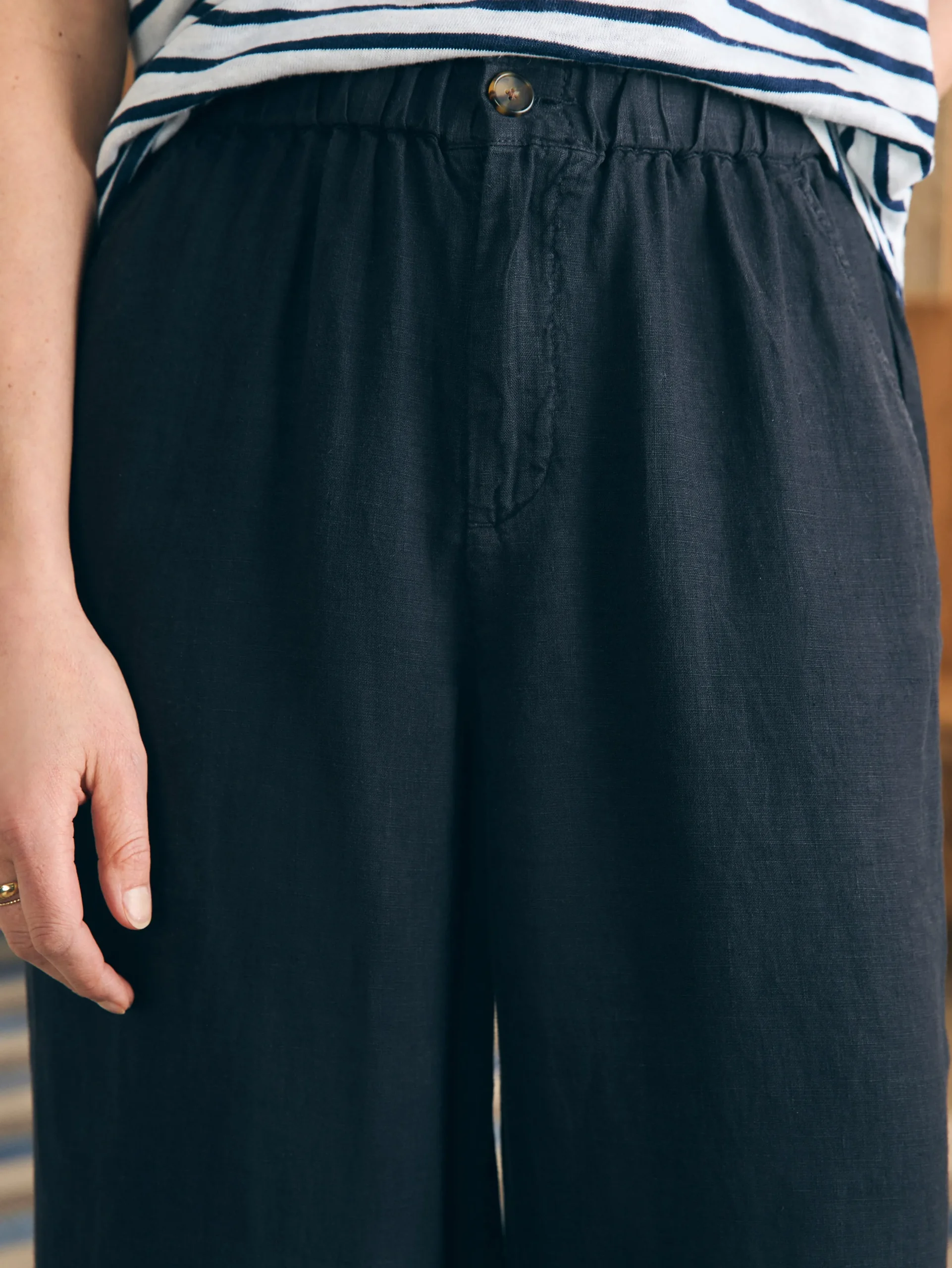 Women Faherty Brand Pants*Monterey Linen Pant -