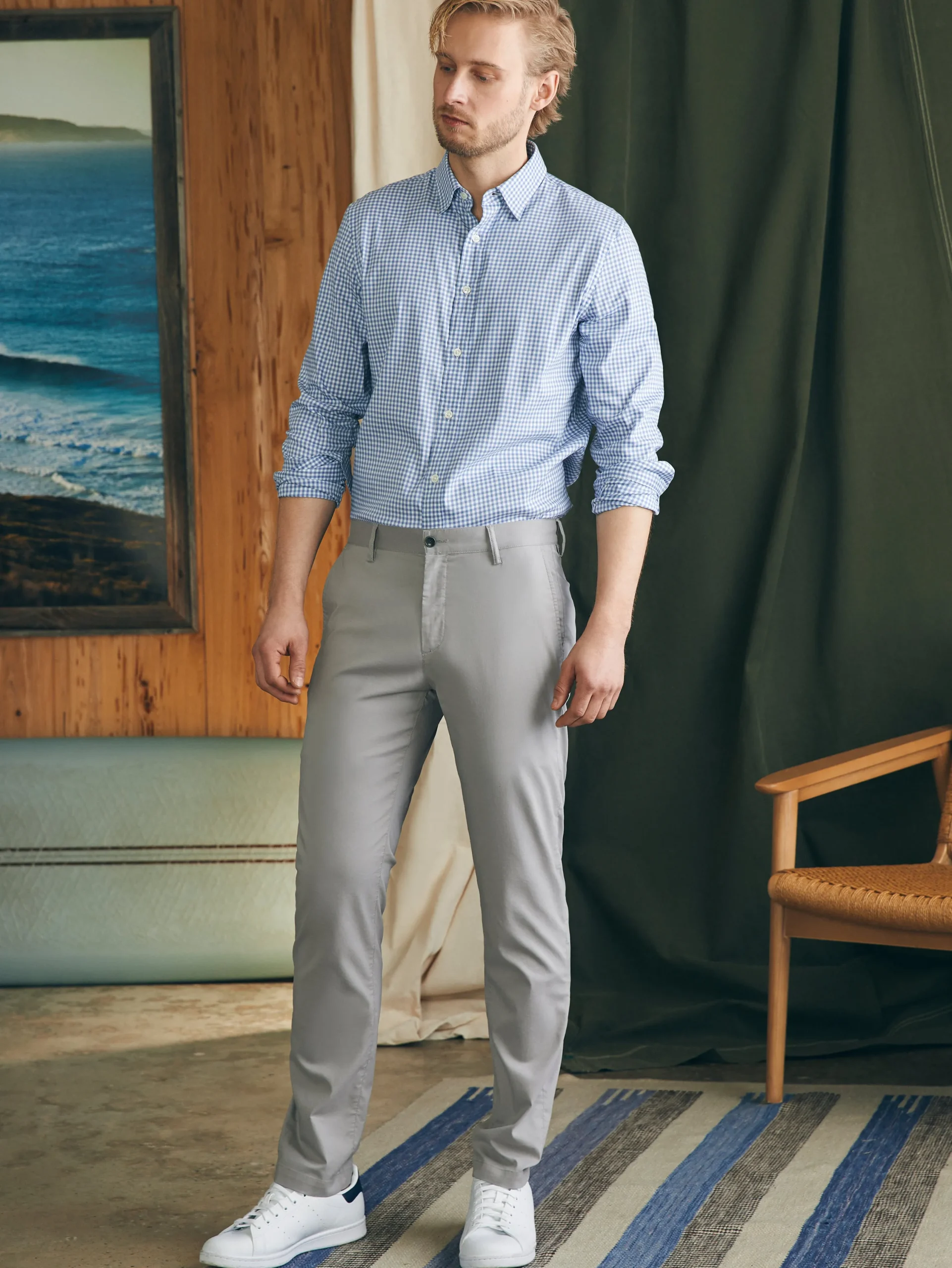 Faherty Brand Pants*Movement™ Chino Pant (32" Inseam) -