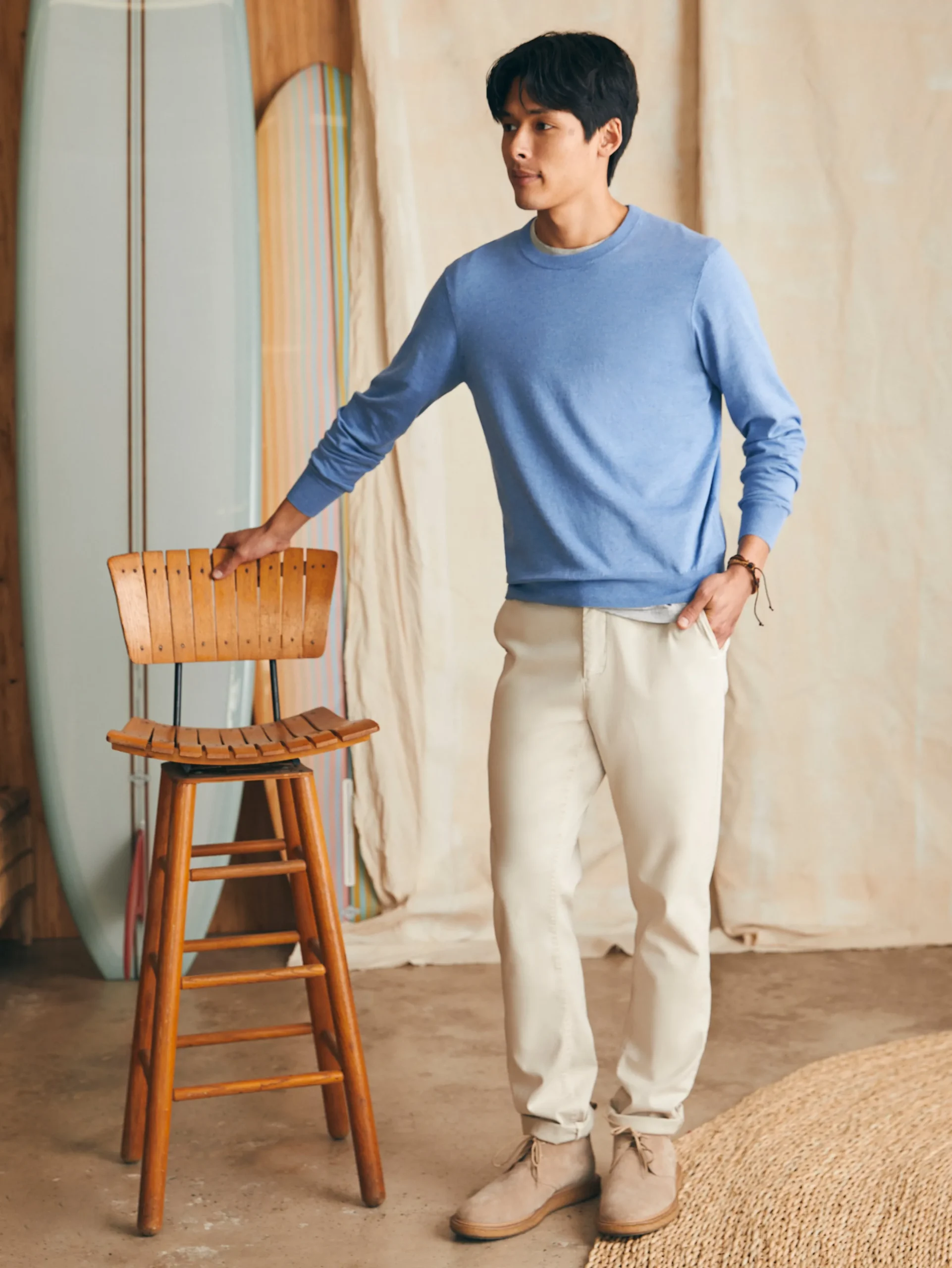 Faherty Brand Sweaters*Movement™ Crewneck Sweater (Tall) -