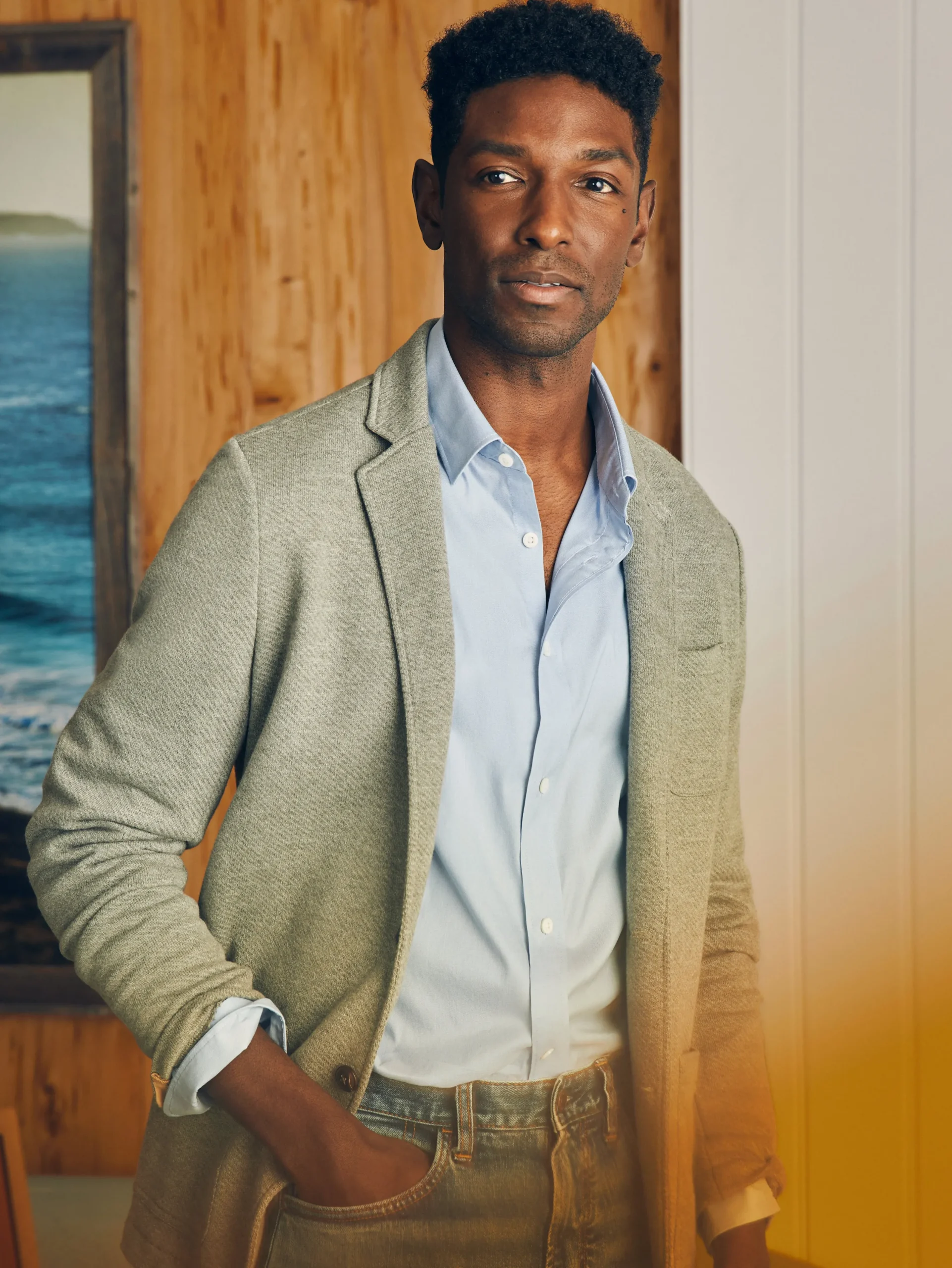 Faherty Brand Shirts*Movement™ Dress Shirt (Tall) -