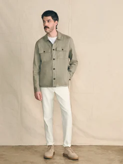 Faherty Brand Jackets & Vests*Movement™ Flex Linen Shirt Jacket -