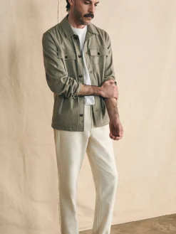 Faherty Brand Jackets & Vests*Movement™ Flex Linen Shirt Jacket -