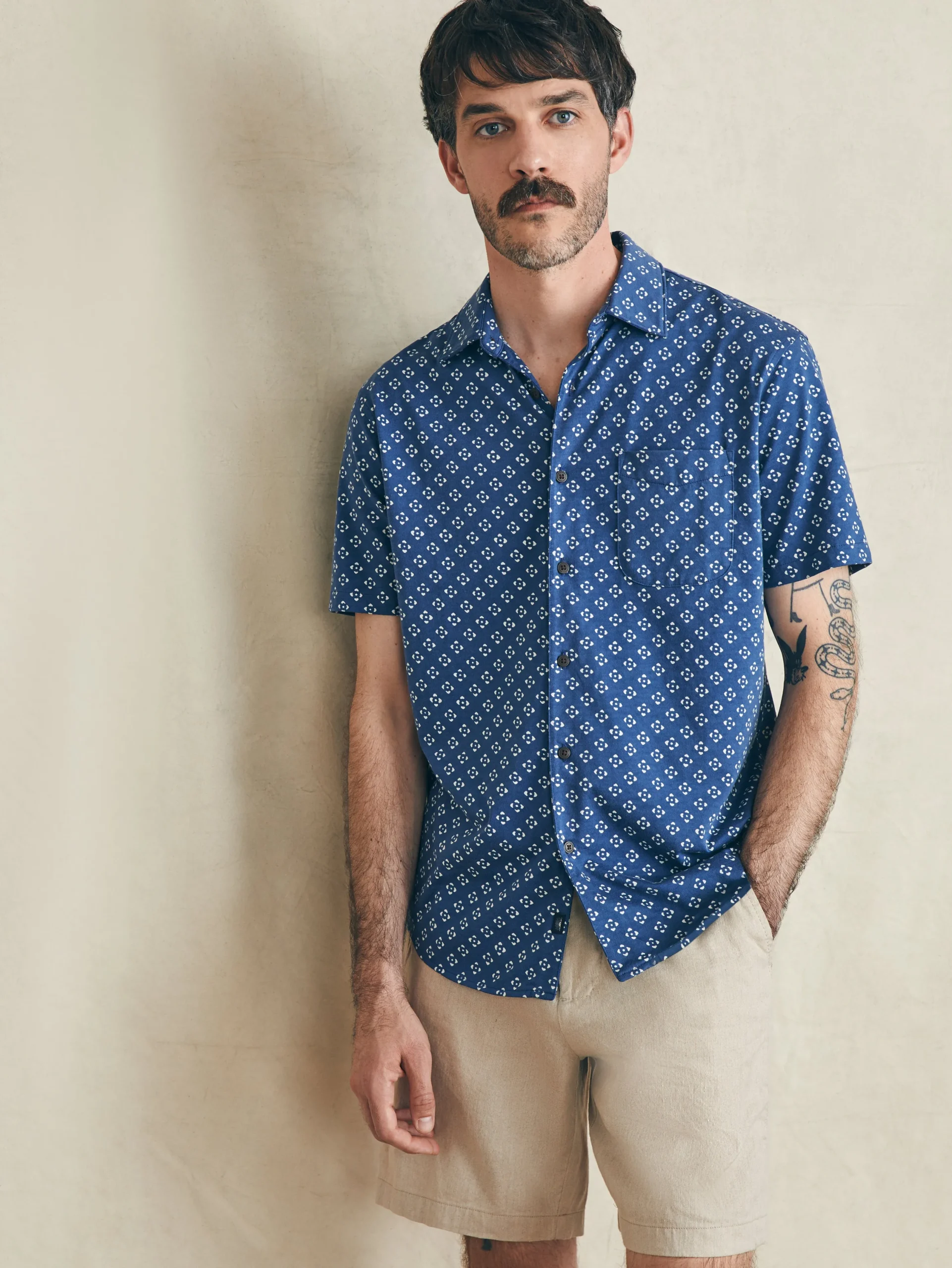 Faherty Brand Shorts*Movement™ Flex Linen Short (7" Inseam) -