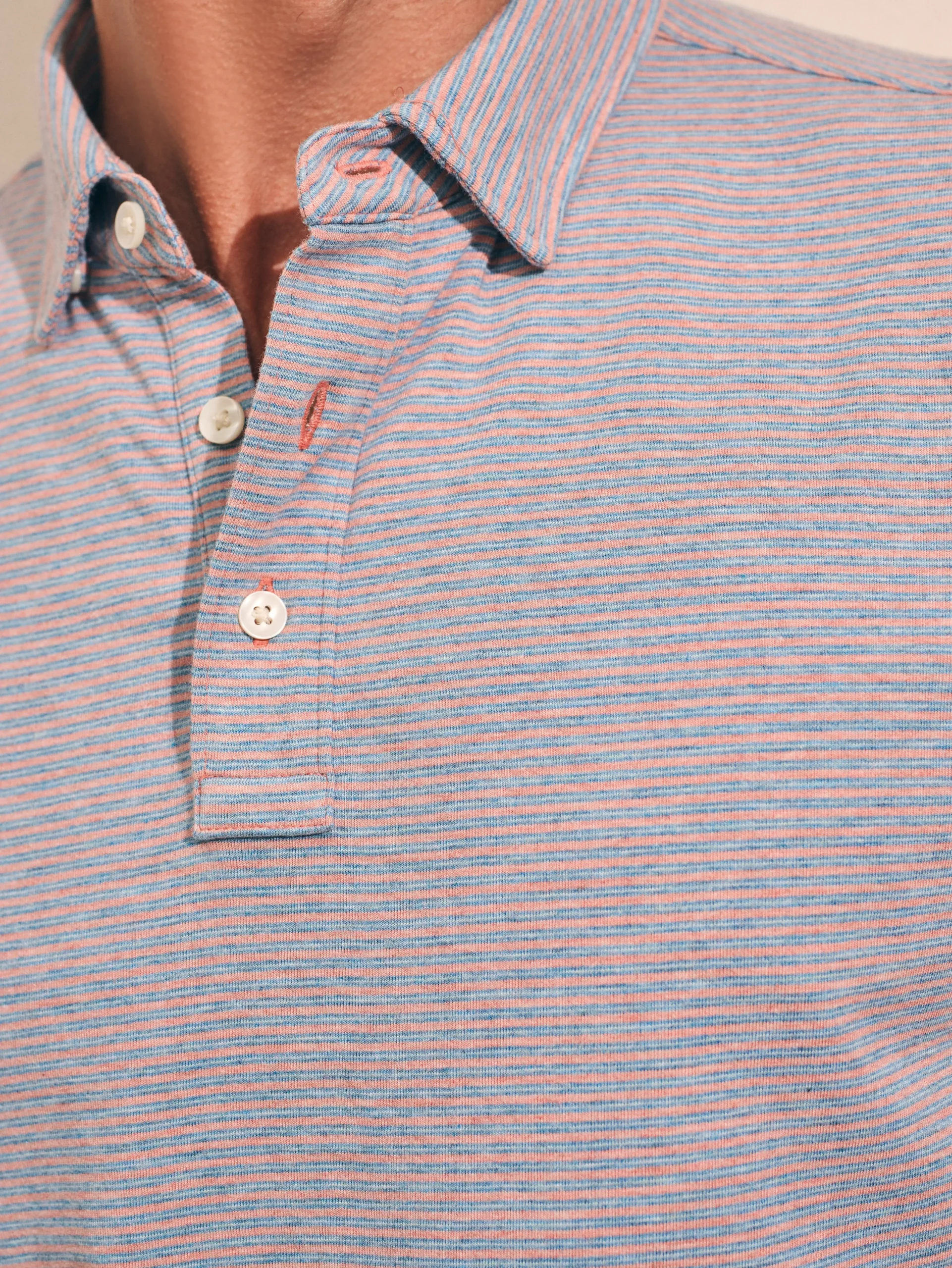 Faherty Brand Polo Shirts|T-Shirts & Henleys*Movement™ Long-Sleeve Polo Shirt -