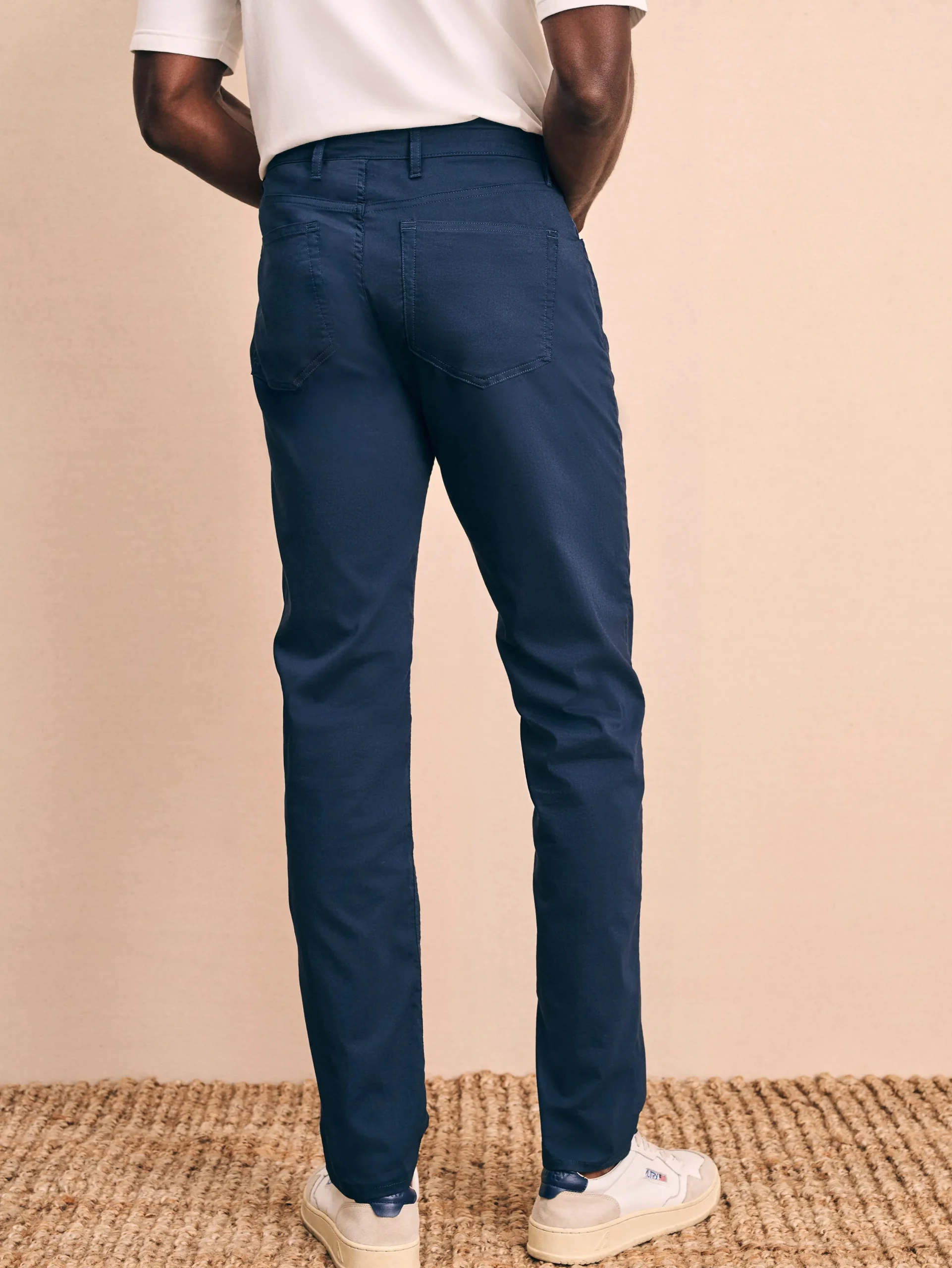 Faherty Brand Pants*Movement™ 5-Pocket Pant Athletic Fit -
