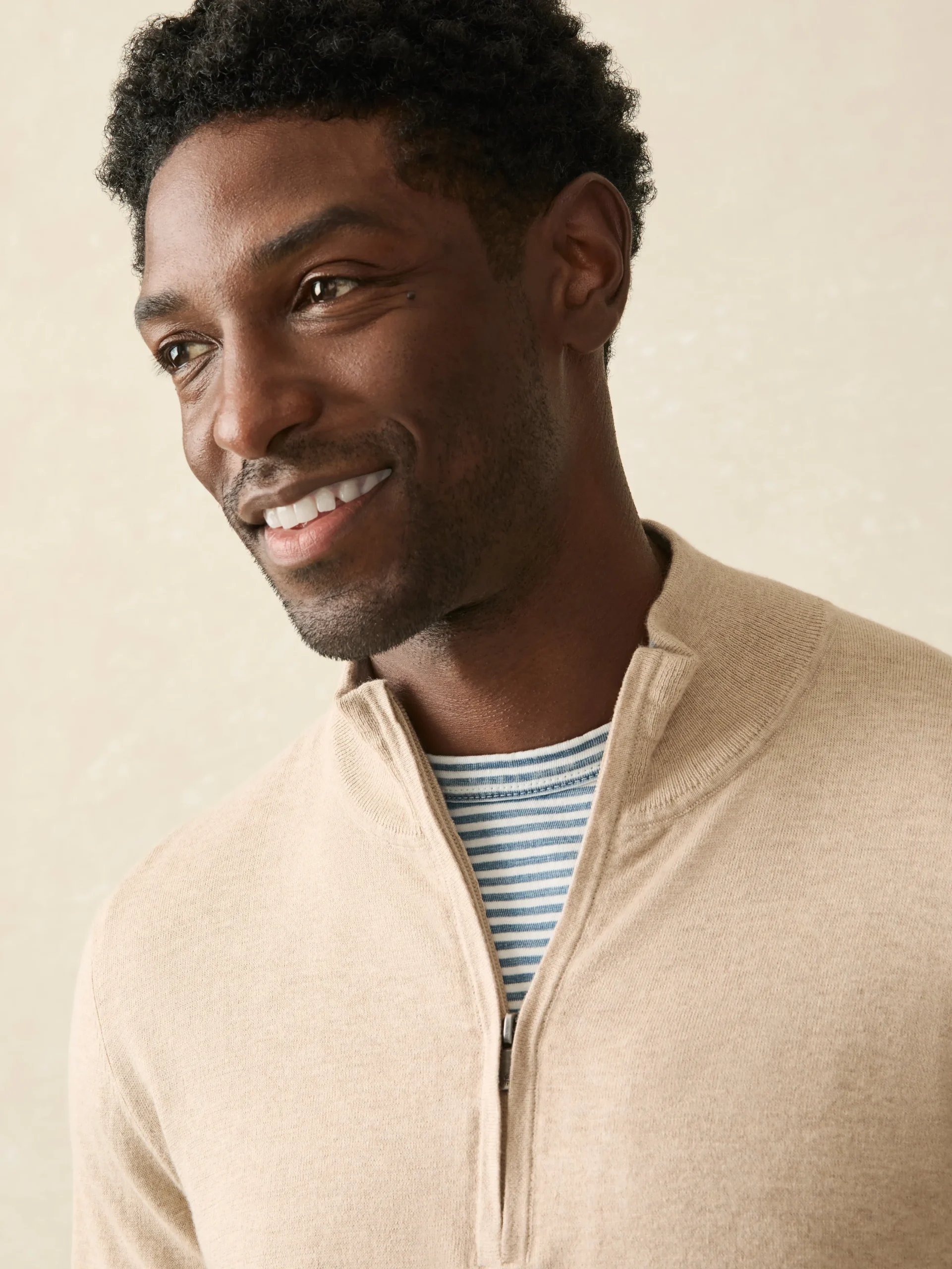 Faherty Brand Sweaters*Movement™ Quarter Zip Sweater (Tall) -