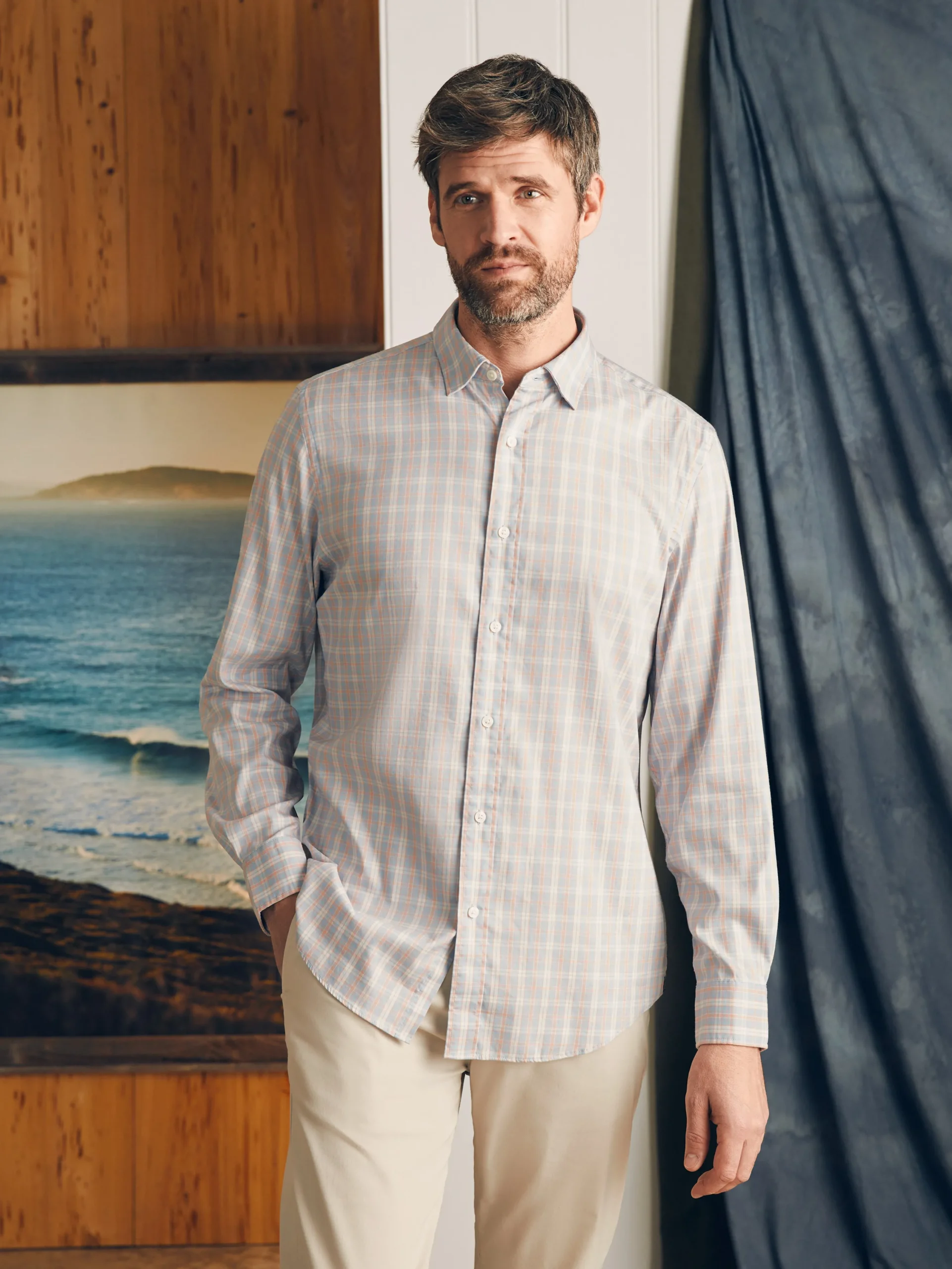 Faherty Brand Shirts*Movement™ Shirt Classic Fit -