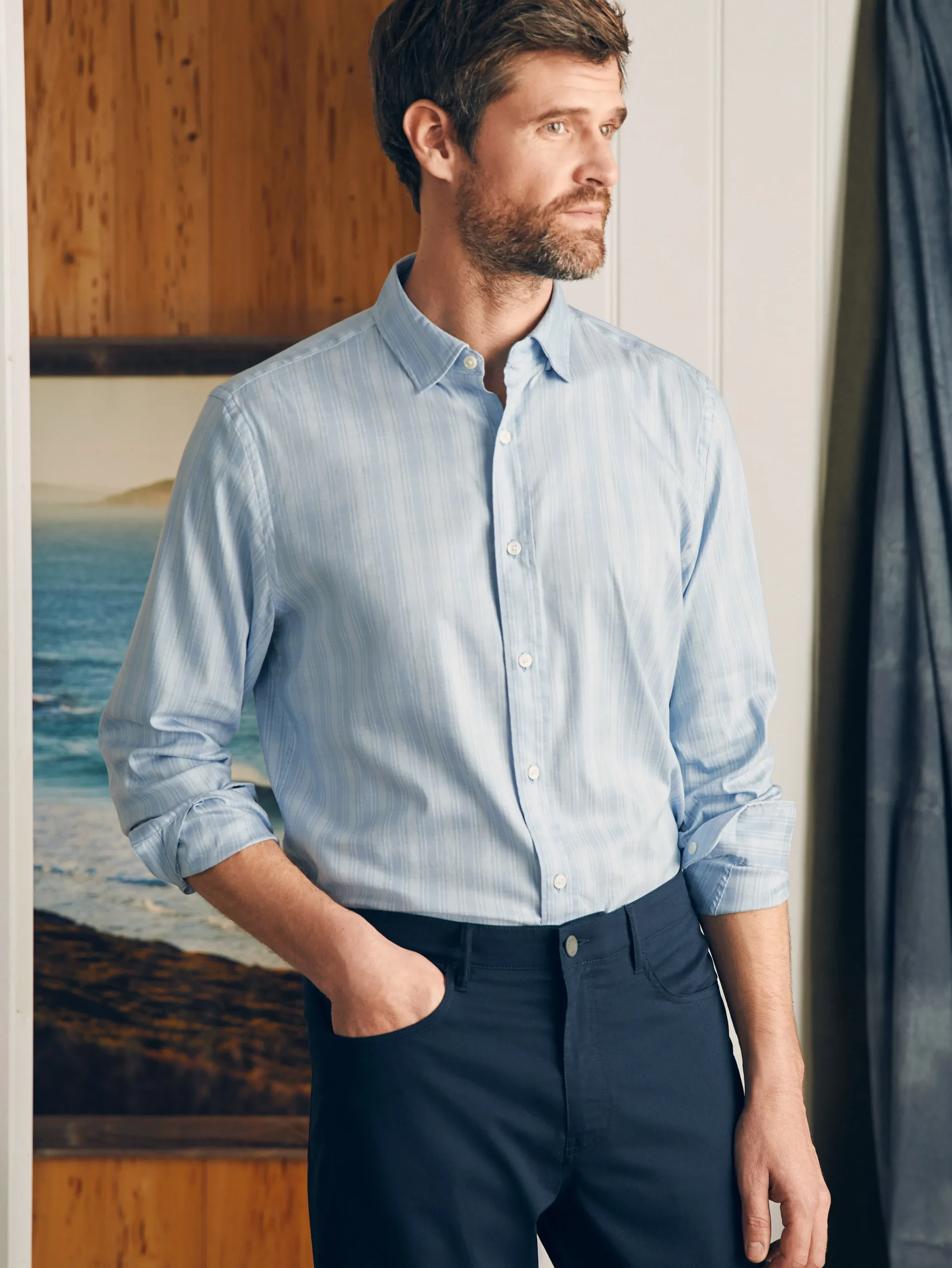 Faherty Brand Shirts*Movement™ Shirt Classic Fit -