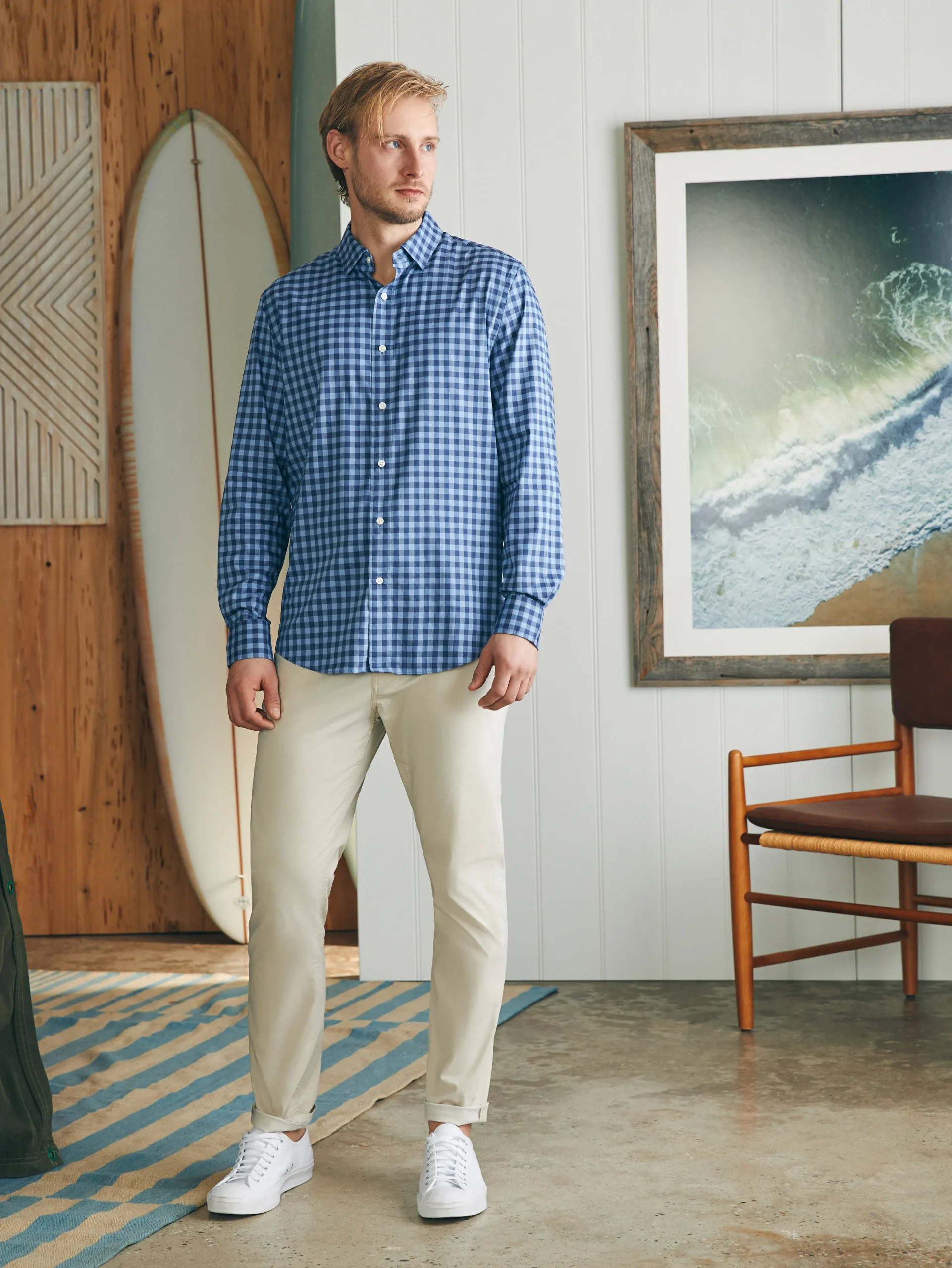 Faherty Brand Shirts*Movement™ Shirt Classic Fit -