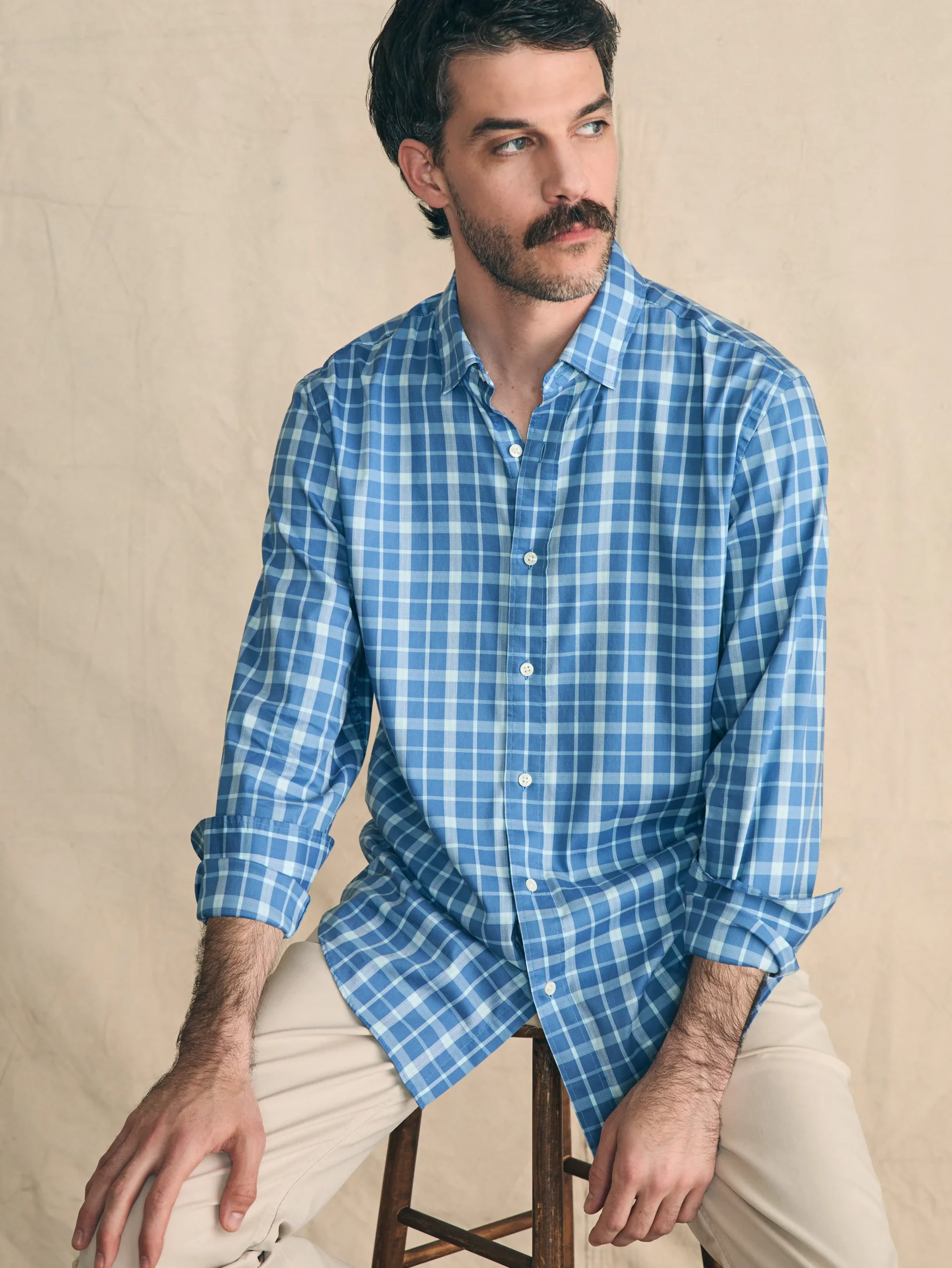 Faherty Brand Shirts*Movement™ Shirt Classic Fit -
