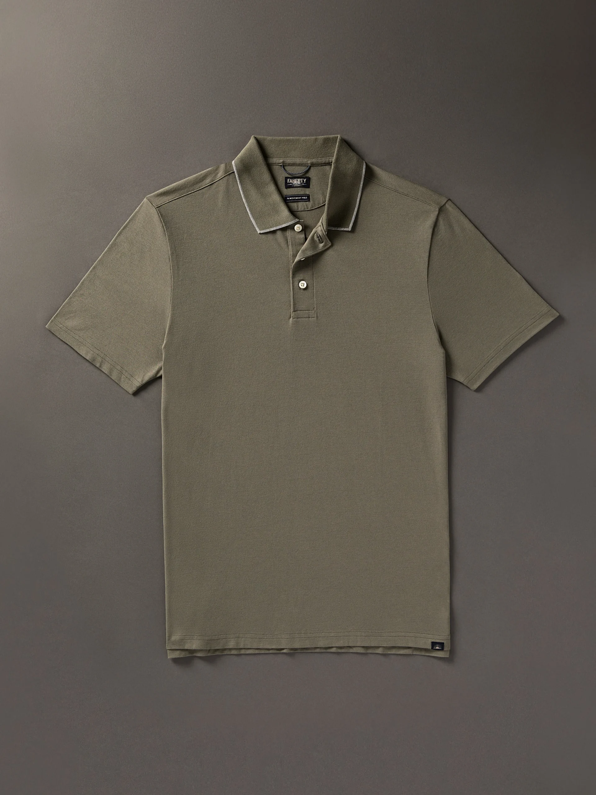 Faherty Brand Polo Shirts|T-Shirts & Henleys*Movement™ Short-Sleeve Pique Polo Shirt -