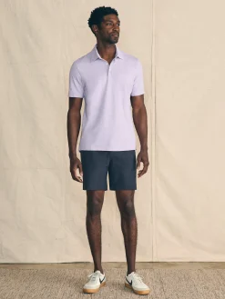 Faherty Brand Polo Shirts*Movement™ Short-Sleeve Pique Polo Shirt -